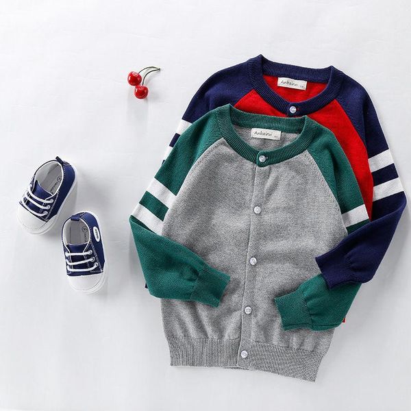 charming cardigan knitting kids sweaters spring winter baby boys girls warm bottoming buttons children clothes pullover, Blue
charming cardigan knitting kids sweaters spring winter baby boys girls warm bottoming buttons children clothes pullover, Blue
