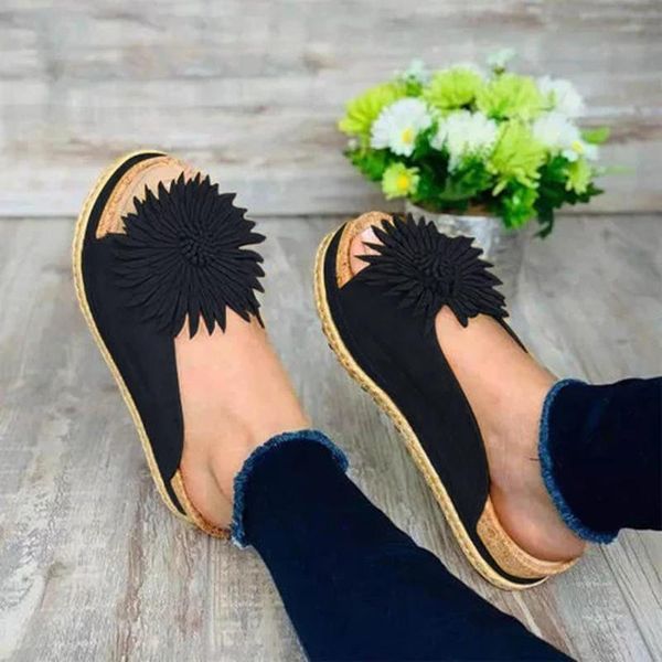 slippers thick bottom wood women summer plus size beach rome style retro casual shoes female outdoor flower appliques slipper, Black
slippers thick bottom wood women summer plus size beach rome style retro casual shoes female outdoor flower appliques slipper, Black