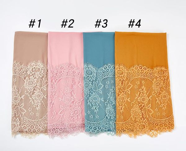 scarves 10pc/lot plain lace scarf buble chiffon muslim shawl solid color lady muffler luxury foulard hijabs, Blue;gray
scarves 10pc/lot plain lace scarf buble chiffon muslim shawl solid color lady muffler luxury foulard hijabs, Blue;gray