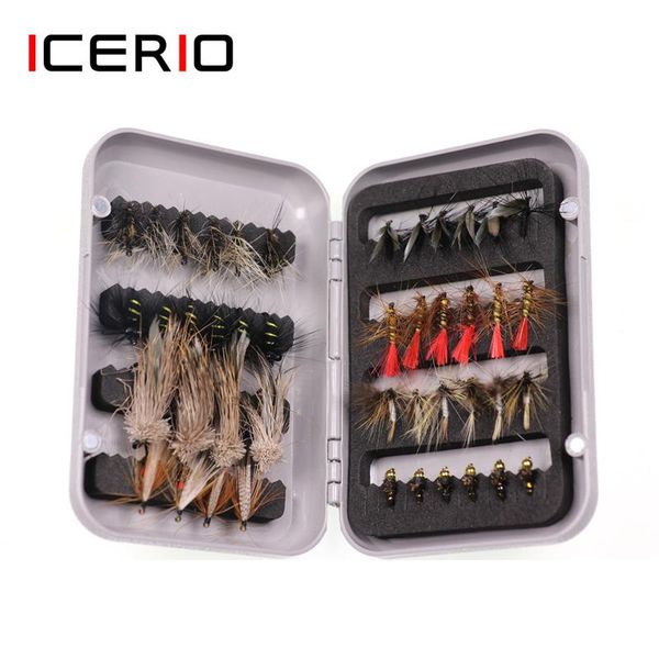 34/44pcs fishing box dry wet flies nymph tying hook trout lure bait tackle storage case accessories
34/44pcs fishing box dry wet flies nymph tying hook trout lure bait tackle storage case accessories