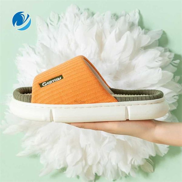 mo dou spring/autumn women slippers men cotton hemp flip flops house indoor soft eva concise strip couples shoes bedroom 211110, Black
mo dou spring/autumn women slippers men cotton hemp flip flops house indoor soft eva concise strip couples shoes bedroom 211110, Black