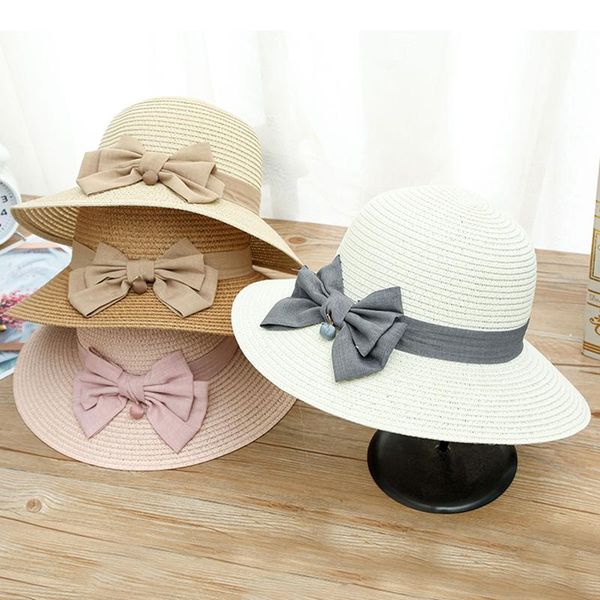 summer ladies small fresh bow straw hat soft sister shade travel seaside holiday beach big vacation sun visor women wide brim hats, Blue;gray
summer ladies small fresh bow straw hat soft sister shade travel seaside holiday beach big vacation sun visor women wide brim hats, Blue;gray