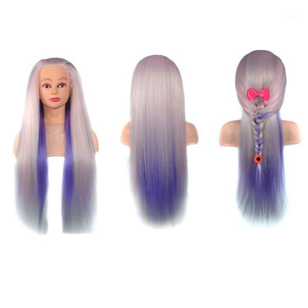 high-temperature fiber long hair hairdressing training head model for salon modeling woven comprehensive doll1, Brown
high-temperature fiber long hair hairdressing training head model for salon modeling woven comprehensive doll1, Brown