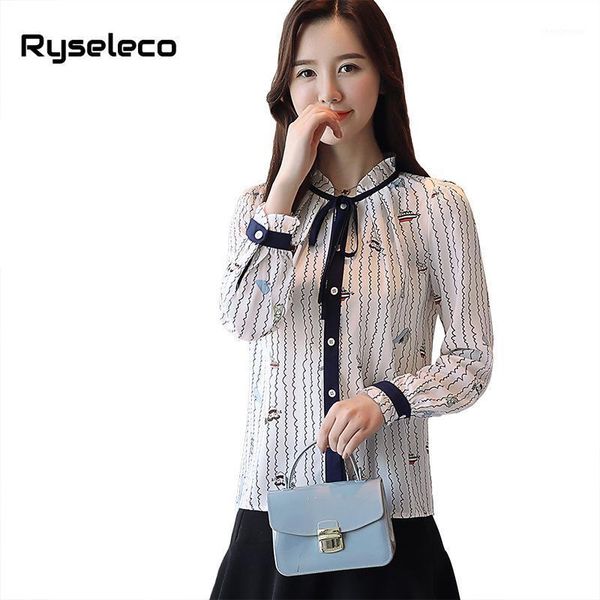 ryseleco autumn fashion petal sleeve bow ties elegant high street print ruffles patchwork chiffon women geometric blouses women's & sh, White
ryseleco autumn fashion petal sleeve bow ties elegant high street print ruffles patchwork chiffon women geometric blouses women's & sh, White
