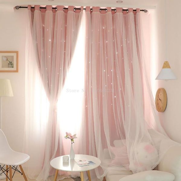 curtain & drapes korean double layers pink princess curtains for living room hollow stars lace bedroom shade tulle cloth
curtain & drapes korean double layers pink princess curtains for living room hollow stars lace bedroom shade tulle cloth