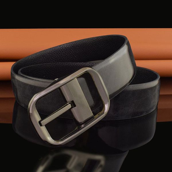 belts fashion belt gray pin buckle men's designer exquisite casual leather ceinture homme, Black;brown
belts fashion belt gray pin buckle men's designer exquisite casual leather ceinture homme, Black;brown