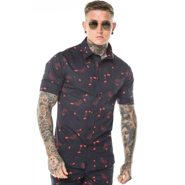 men's casual shirts summer 2021 short sleeve shirt fashion 3d lapel open buckle print large size camisas para hombre, White;black
men's casual shirts summer 2021 short sleeve shirt fashion 3d lapel open buckle print large size camisas para hombre, White;black