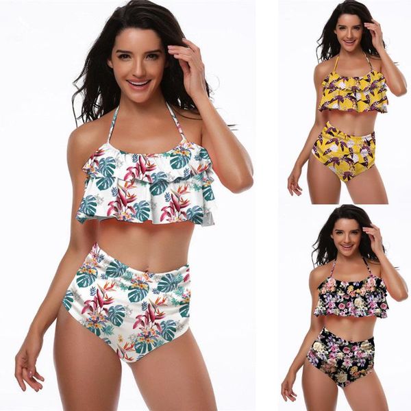 one-piece suits 2021 est flower printed family matching swimwear mother daughter women kids floral bikini set
one-piece suits 2021 est flower printed family matching swimwear mother daughter women kids floral bikini set