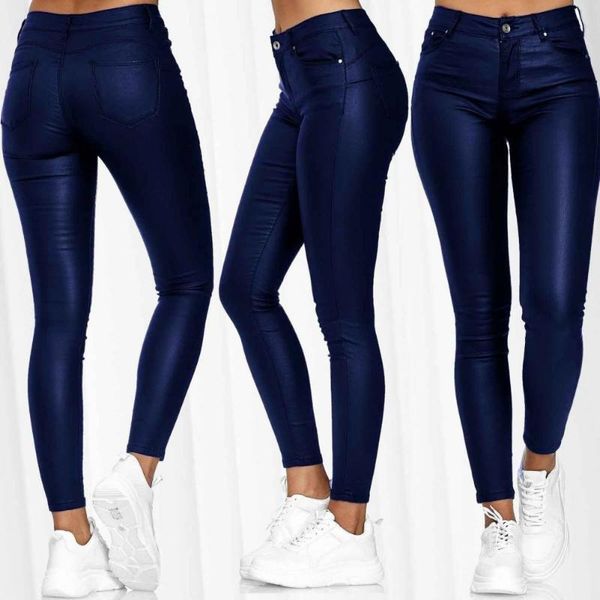 women's pants & capris streetwear smooth tight-fitting small feet casual lady trousers stretch for party, Black;white
women's pants & capris streetwear smooth tight-fitting small feet casual lady trousers stretch for party, Black;white
