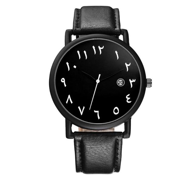 wristwatches 2021 men watch easy reading classic quartz movement pu leather strap simple display with calendar, Slivery;brown
wristwatches 2021 men watch easy reading classic quartz movement pu leather strap simple display with calendar, Slivery;brown