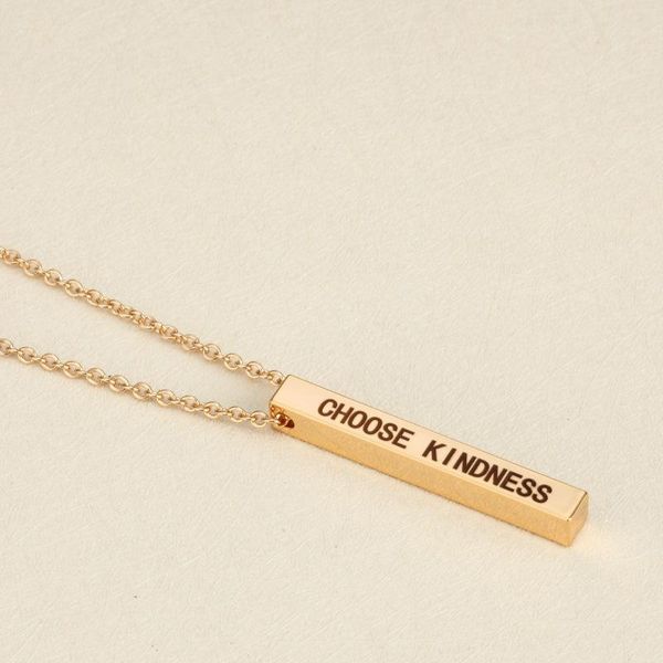 pendant necklaces mylongingcharm 1pc custom necklace your words cuboid bar 5*40mm gold color specialize gift g2257, Silver
pendant necklaces mylongingcharm 1pc custom necklace your words cuboid bar 5*40mm gold color specialize gift g2257, Silver