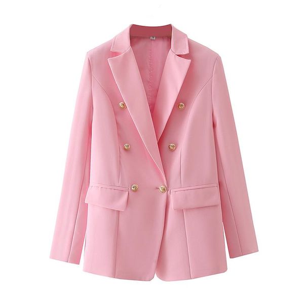 women's suits & blazers yenkye women double breasted pink blazer mujer vintage notched collar office ladies suit jacket autumn outerwea, White;black
women's suits & blazers yenkye women double breasted pink blazer mujer vintage notched collar office ladies suit jacket autumn outerwea, White;black