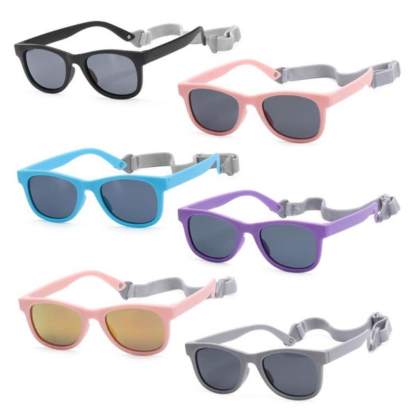 sunglasses summer fashion baby flexible polarized with adjustable strap for toddler born infant 0-24 months 100% uv protectio, Blue
sunglasses summer fashion baby flexible polarized with adjustable strap for toddler born infant 0-24 months 100% uv protectio, Blue