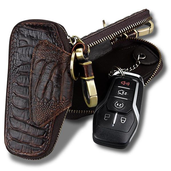 wallets genuine leather car key men holder housekeeper keys organizer keychain covers fashion zipper case bag pouch, Red;black
wallets genuine leather car key men holder housekeeper keys organizer keychain covers fashion zipper case bag pouch, Red;black