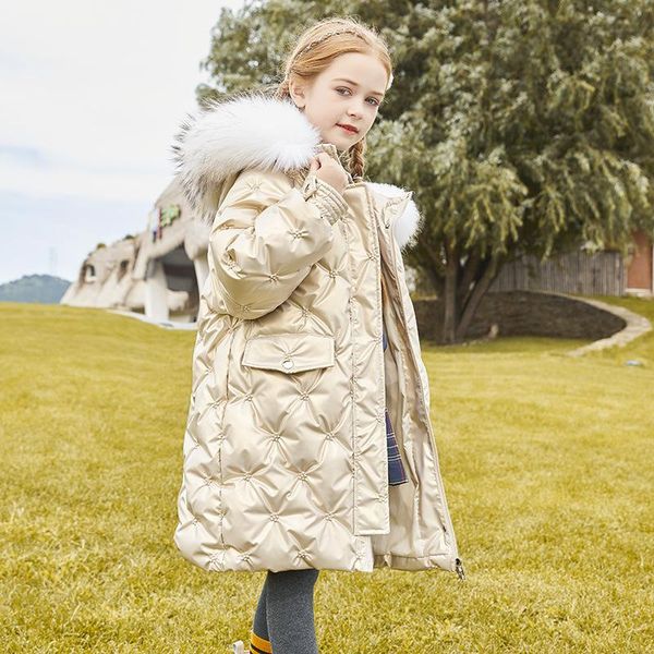 down coat 2021 arrival sweet girls jacket hooded fur collar windproof and warm winter duck for teen 4-14 years, Blue;gray
down coat 2021 arrival sweet girls jacket hooded fur collar windproof and warm winter duck for teen 4-14 years, Blue;gray