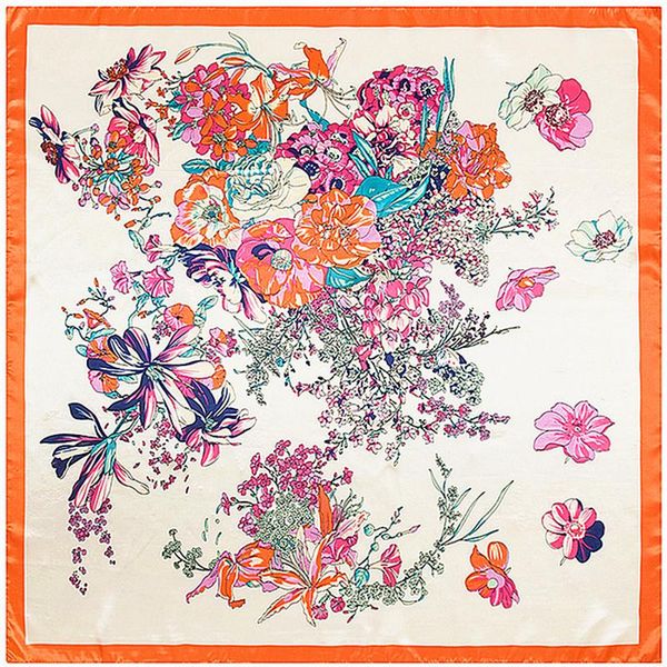 scarves 90cm large shawl beach ladies summer silk scarf designer brand bandana handkerchief for hair women, Blue;gray
scarves 90cm large shawl beach ladies summer silk scarf designer brand bandana handkerchief for hair women, Blue;gray