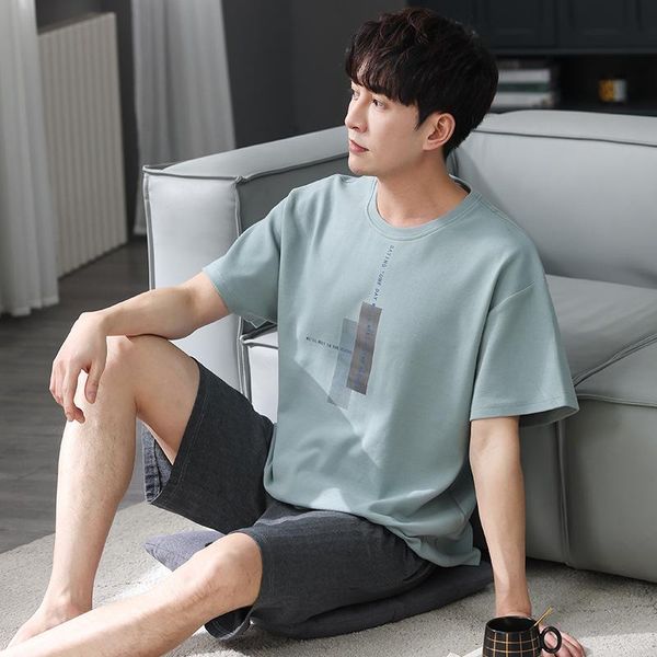 men's sleepwear summer women pajamas sets short sleeve t-shirt&shorts pyjamas 2pcs cotton sleep suit nightwear lounge home clothes, Black;brown
men's sleepwear summer women pajamas sets short sleeve t-shirt&shorts pyjamas 2pcs cotton sleep suit nightwear lounge home clothes, Black;brown