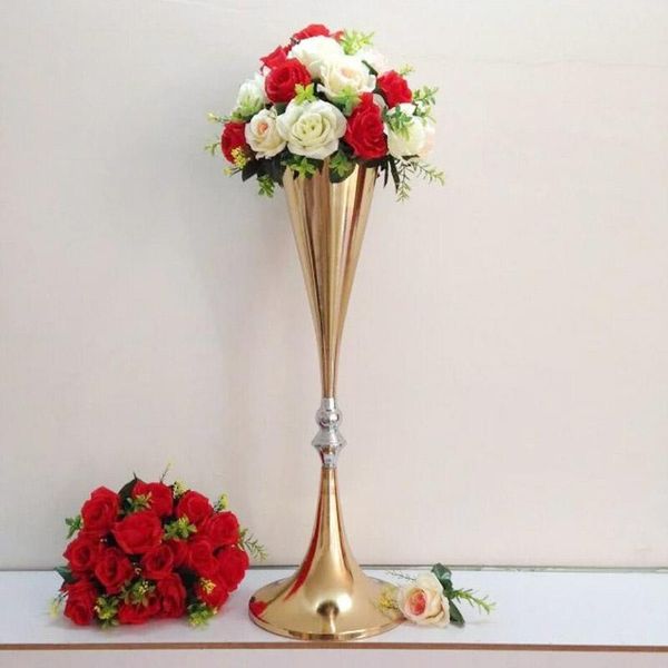 party decoration arrival gold candelabra wedding centerpiece and flower stand 
party decoration arrival gold candelabra wedding centerpiece and flower stand