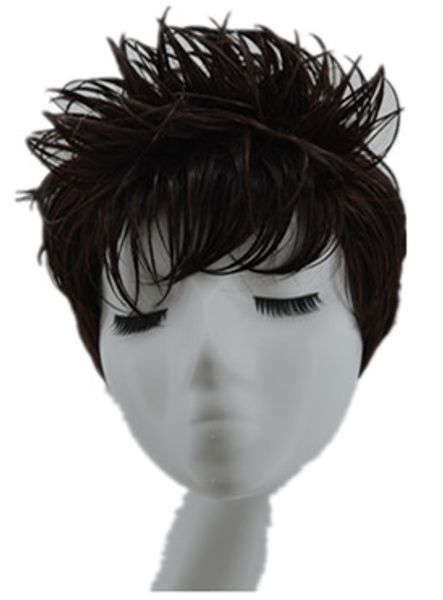 costume accessories fei-show syntheitc heat resistant fiber short wavy brown hair wig costume oblique bangs salon party student bob inclined, Silver
costume accessories fei-show syntheitc heat resistant fiber short wavy brown hair wig costume oblique bangs salon party student bob inclined, Silver