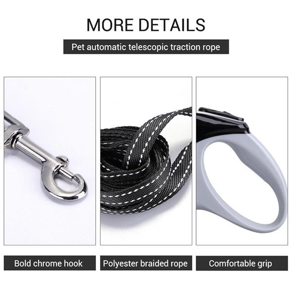 dog collars & leashes 3m 5m nylon automatic retractable leash for cat pet extending walking running lead training small medium puppy
dog collars & leashes 3m 5m nylon automatic retractable leash for cat pet extending walking running lead training small medium puppy