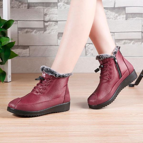 boots 2021 women winter snow warm flat plus size platform lac fashion round toe short ankle thick bottom shoes #31, Black
boots 2021 women winter snow warm flat plus size platform lac fashion round toe short ankle thick bottom shoes #31, Black
