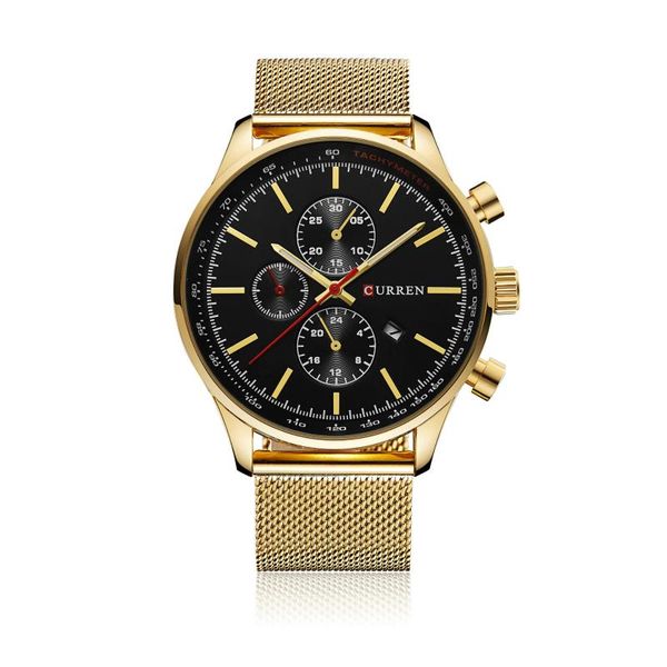 wristwatches style gift men's watch steel belt quartz waterproof calendar, Slivery;brown
wristwatches style gift men's watch steel belt quartz waterproof calendar, Slivery;brown