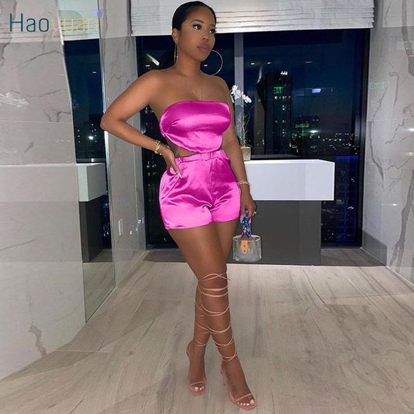 satin two piece club set strapless crop biker shorts for women homewear summer outfits loungewear matching sets women's tracksuits, Gray
satin two piece club set strapless crop biker shorts for women homewear summer outfits loungewear matching sets women's tracksuits, Gray