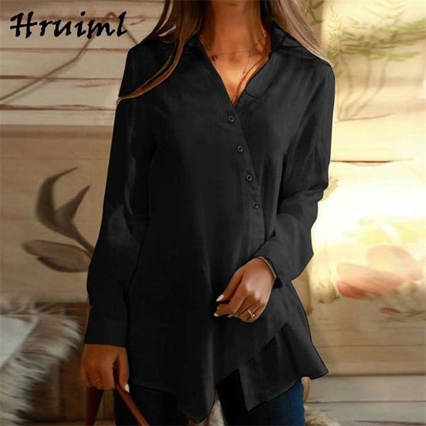 fashion simple style lrregular hem button long sleeve women clothing casual loose slim printing blusas de mujer 210513, White
fashion simple style lrregular hem button long sleeve women clothing casual loose slim printing blusas de mujer 210513, White