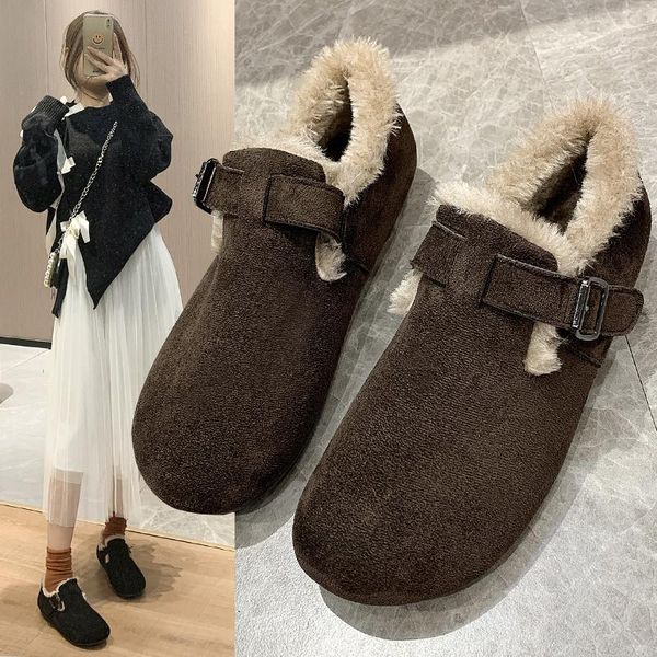 boots winter korean version of peas shoes, one-step plus velvet flat-bottomed feet, comfortable women's shoes to keep warm, Black
boots winter korean version of peas shoes, one-step plus velvet flat-bottomed feet, comfortable women's shoes to keep warm, Black