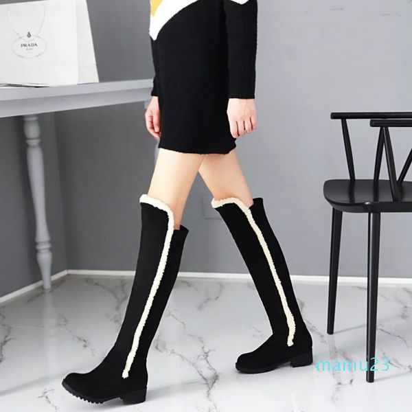 boots big size 9 10 11-13 thigh high knee over the women ladies boots shoes woman winter, Black
boots big size 9 10 11-13 thigh high knee over the women ladies boots shoes woman winter, Black