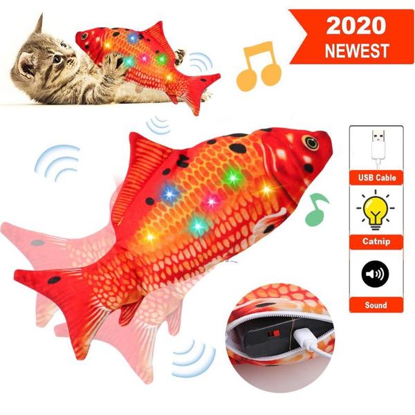 cat toys kicke electronic fish toy automatic funny exercise chargeable simulation flopping moving dancing for 40a
cat toys kicke electronic fish toy automatic funny exercise chargeable simulation flopping moving dancing for 40a