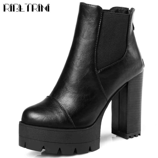 boots ladies zipper platform patchwork shoes fashion block heel ankle women stylish party boots, Black
boots ladies zipper platform patchwork shoes fashion block heel ankle women stylish party boots, Black
