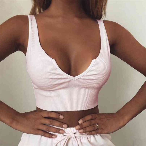 vintage candy color ribbed knitted camis women casual v cut-out slim fit tank summer street style green crop 210607, White
vintage candy color ribbed knitted camis women casual v cut-out slim fit tank summer street style green crop 210607, White