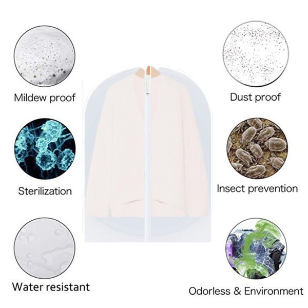 transparent clothes dust cover dustproof garment cloth storage waterproof suit coat protector bag organizer boxes & bins
transparent clothes dust cover dustproof garment cloth storage waterproof suit coat protector bag organizer boxes & bins