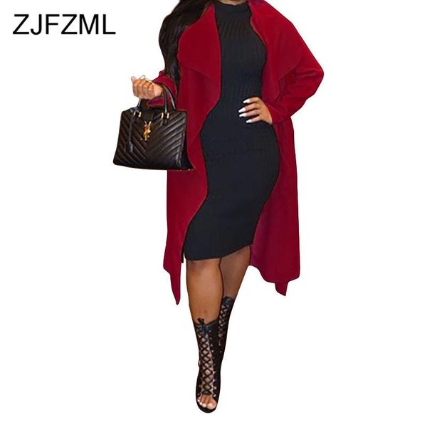 women's jackets long sleeve fashion windbreaker jacket women turn down ruffles spliced loose coat autumn witner female solid basic, Black;brown
women's jackets long sleeve fashion windbreaker jacket women turn down ruffles spliced loose coat autumn witner female solid basic, Black;brown
