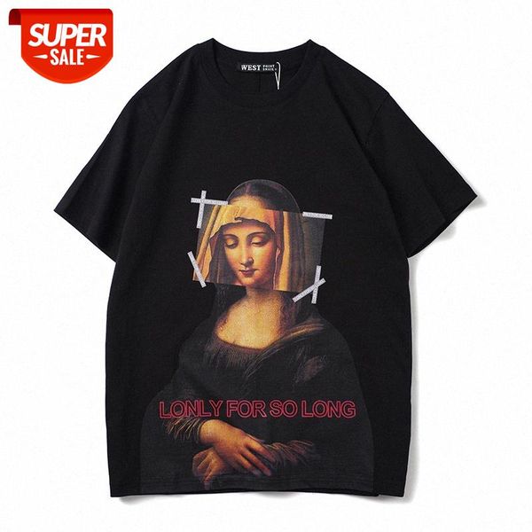 t shirt summer fashion brand student pure cotton men's hip-hop 3d printing mona lisa short-sleeved t-shirt women's casual couple w, White;black
t shirt summer fashion brand student pure cotton men's hip-hop 3d printing mona lisa short-sleeved t-shirt women's casual couple w, White;black