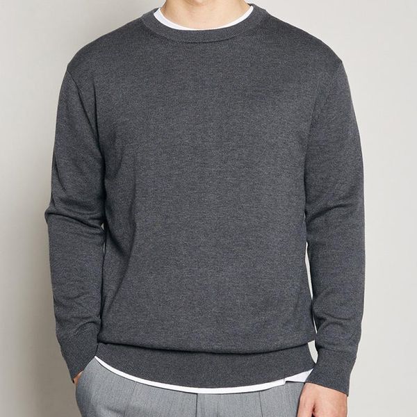 men's sweaters men autumn casual sweater o-neck solid color male thin knit fashion loose korean style pullover outwear base, White;black
men's sweaters men autumn casual sweater o-neck solid color male thin knit fashion loose korean style pullover outwear base, White;black