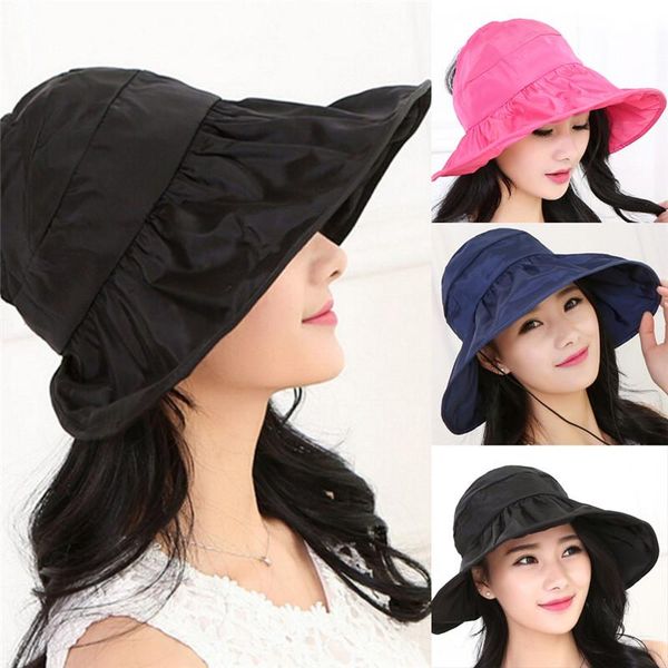 wide brim hats 63cm-68cm women girls lady foldable anti-uv beach sun hat outdoor cap, Blue;gray
wide brim hats 63cm-68cm women girls lady foldable anti-uv beach sun hat outdoor cap, Blue;gray