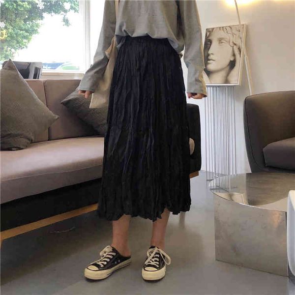 skirts fdfklak korean ins super fire cake skirt high waist net red pleated skirt female sweet long student's slim a word skirts bqoc, Black
skirts fdfklak korean ins super fire cake skirt high waist net red pleated skirt female sweet long student's slim a word skirts bqoc, Black