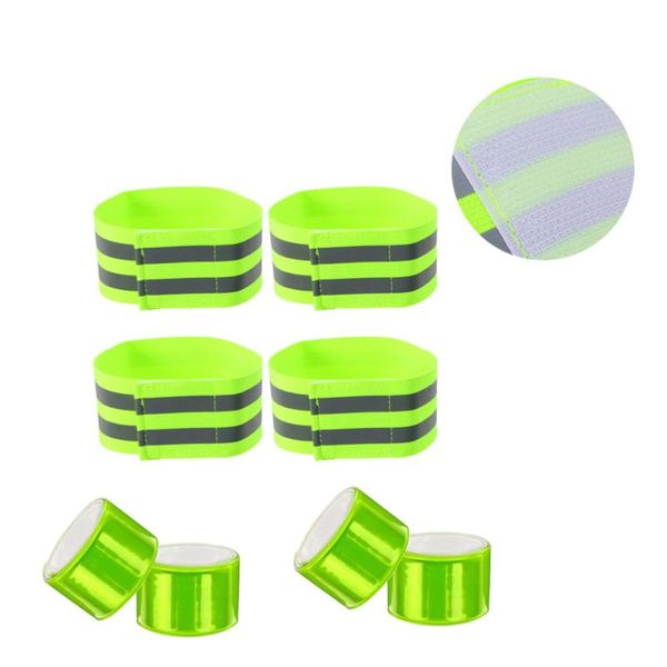 pcs reflective bands high visibility running gear for wrist arm ankle (green) elbow & knee pads, Black;gray
pcs reflective bands high visibility running gear for wrist arm ankle (green) elbow & knee pads, Black;gray