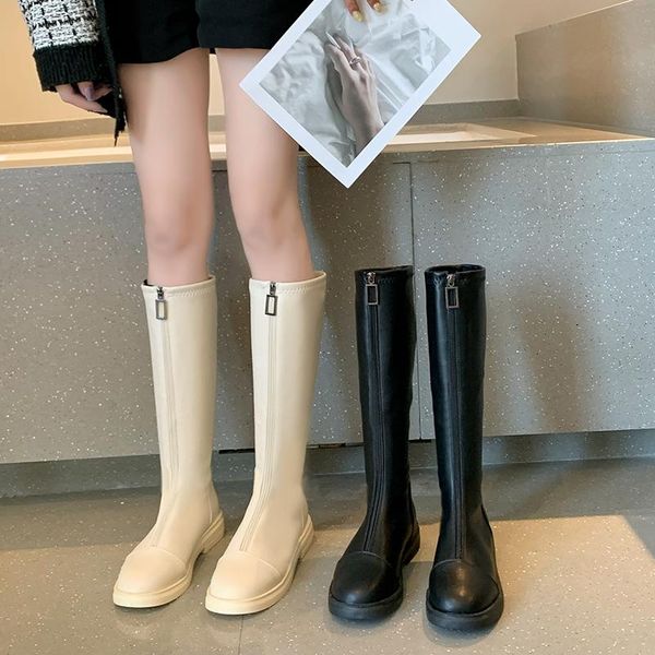 boots lady brand women's shoes thigh high heels boots-women round toe zipper fashion sports rubber med over-the-k, Black
boots lady brand women's shoes thigh high heels boots-women round toe zipper fashion sports rubber med over-the-k, Black