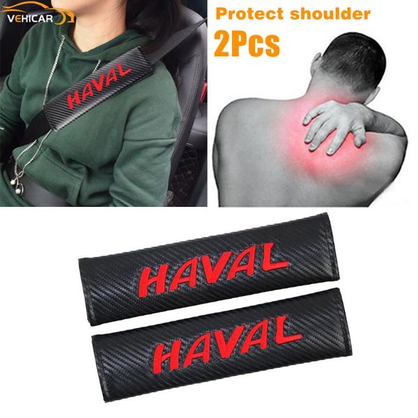 safety belts & accessories vehicar 2pcs seat belt covers carbon fiber shoulder pad for haval car logo knitting
safety belts & accessories vehicar 2pcs seat belt covers carbon fiber shoulder pad for haval car logo knitting