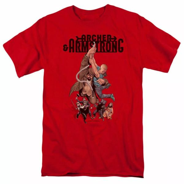 archer & armstrong hang in there t shirt mens licensed valiant comics tee red, White;black
archer & armstrong hang in there t shirt mens licensed valiant comics tee red, White;black