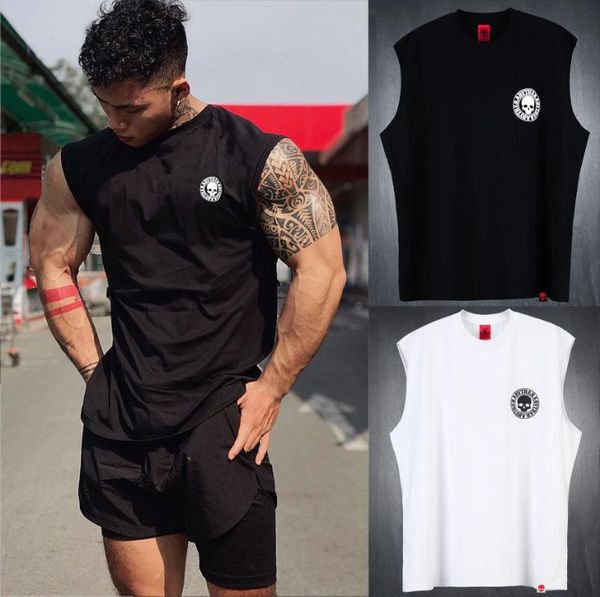 men' tank 2021 mens cotton shirt hip hop vest sleeveless male casual bodybuilding sports man workout clothes clothing, White;black
men' tank 2021 mens cotton shirt hip hop vest sleeveless male casual bodybuilding sports man workout clothes clothing, White;black