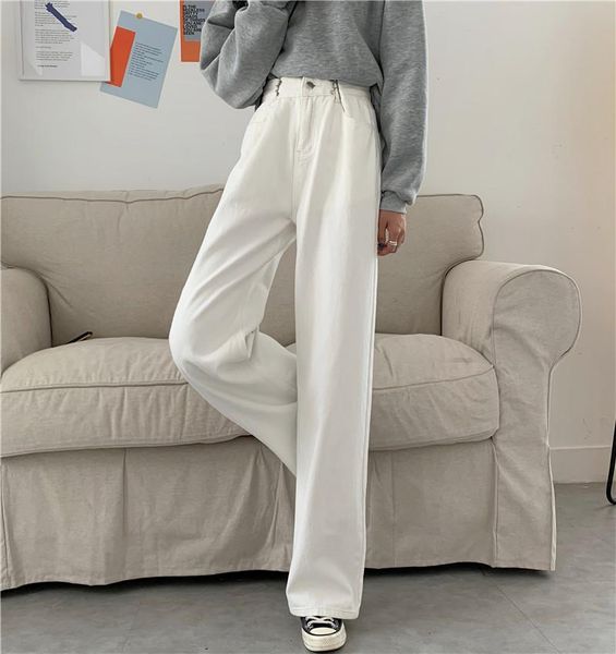 women's jeans ytx928 2021 spring and autumnwide-leg pants, small loose straight-leg thin, Blue
women's jeans ytx928 2021 spring and autumnwide-leg pants, small loose straight-leg thin, Blue