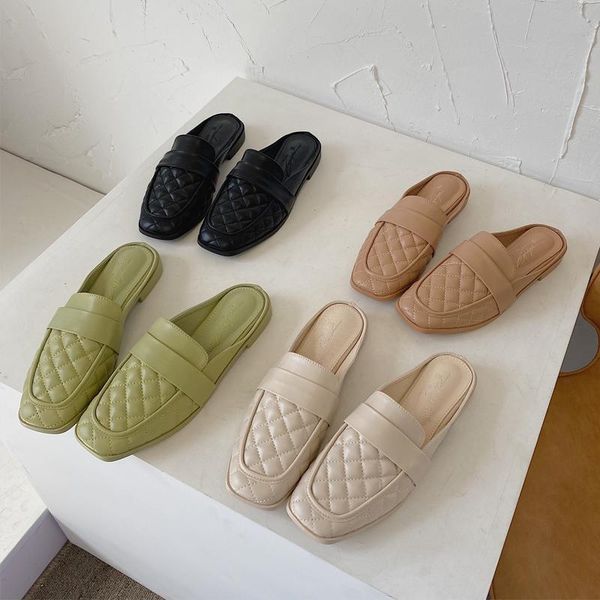 fashion women slippers round toe sewing ladies flats slides low heel female mules elegant outdoor woman flip flops shoes, Black
fashion women slippers round toe sewing ladies flats slides low heel female mules elegant outdoor woman flip flops shoes, Black