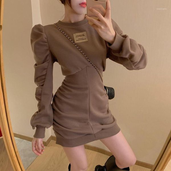casual dresses coigarsam women's summer dress french style puff sleeve pleated color card black robe vestidos, Black;gray
casual dresses coigarsam women's summer dress french style puff sleeve pleated color card black robe vestidos, Black;gray
