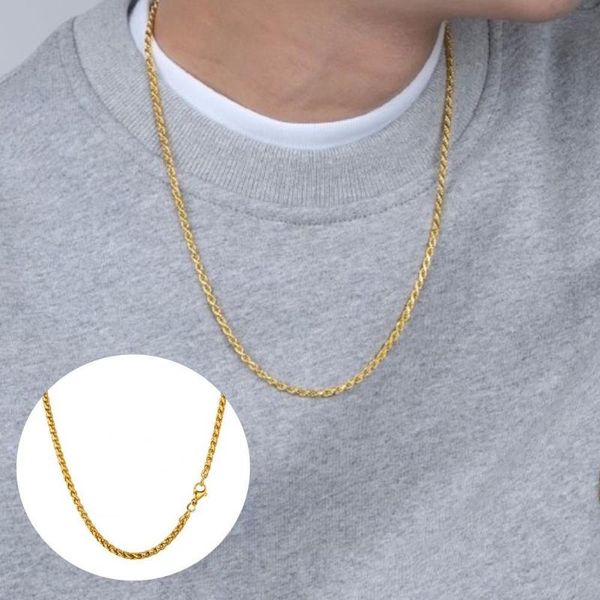 chains sumeng 60cm necklace all-match jewelry accessories golden color keel chain birthday gift pendant, Silver
chains sumeng 60cm necklace all-match jewelry accessories golden color keel chain birthday gift pendant, Silver