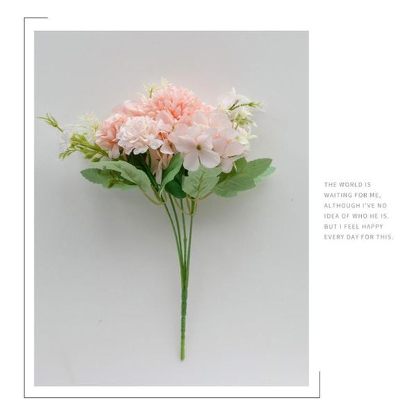 1pc 5 heads hydrangea flower wedding bride colorful silk flowers artificial table home peony holding decoration bouquet bal u3h9 decorative
1pc 5 heads hydrangea flower wedding bride colorful silk flowers artificial table home peony holding decoration bouquet bal u3h9 decorative