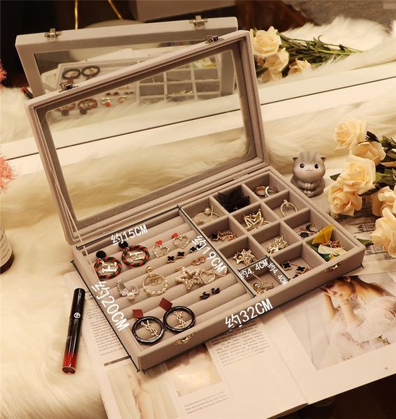 storage bottles & jars jewelry box bracelet necklace earring earrings display ring with cover
storage bottles & jars jewelry box bracelet necklace earring earrings display ring with cover